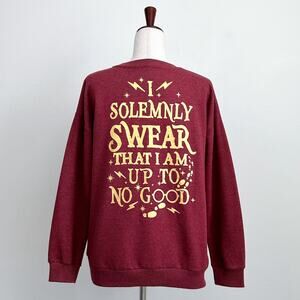 Harry Potter Gryffindor Marauders Map Crewneck Sweatshirt